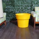 Ver mais imagens de Kit 3 Vasos Plantas Frutífera hortaliças 45x50 Ibiza Polietileno BGPLASTICOS V945 MARROM MADEIRA 015