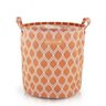 Cesto para Roupa Suja/ Brinquedos Tecido (m) - Linha Loft Laranja - 1