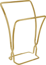 Ver imagem 1 de Porta Toalha Rosto Bancada Lavabo Luxo - Dourado Fosco