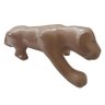 Estatueta Pantera Cor Bege Utilidade Criativa - 2