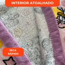 Ver imagem 5 de Roupão Aveludado Lepper Estampado Personagens Infantil Minnie P