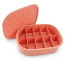 Ver imagem 3 de Organizador de Gavetas, Meias, Calcinhas, Bijuterias C- 10 Divisórias Linha Loft Salmão