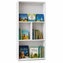 Ver imagem 4 de Estante Livreiro Infantil com Nichos Branco Organizador de Livros em MDP para Quarto
