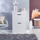 Ver imagem 7 de Sapateira Basculante Madeira 3 Gavetas Basil Sapateira Madeira Idimex