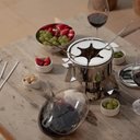 Ver imagem 2 de Jogo 12 Ramekins Molheiras de Porcelana 85ml Branco Canelado Pequeno Germer