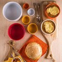 Ver imagem 4 de Jogo 12 Ramekins Molheiras de Porcelana 85ml Branco Canelado Pequeno Germer