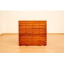 Ver imagem 3 de Cabeceira Rústica Casal Serenelife - Cor Imbuia