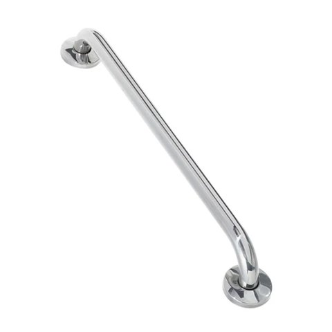Barra Alça Apoio 80cm Kit 153 Uni Aço Inox Pcd Acessibilidade Banheiro Box Banho Anti Queda Acidente