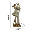 Ver imagem 2 de Escultura Familia Decorativa em Resina Pai Mãe e Filho