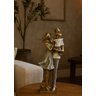 Escultura Familia Decorativa em Resina Pai Mãe e Filho - 8