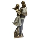 Ver imagem 4 de Escultura Familia Decorativa em Resina Pai Mãe e Filho