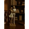 Escultura Familia Decorativa em Resina Pai Mãe e Filho - 5