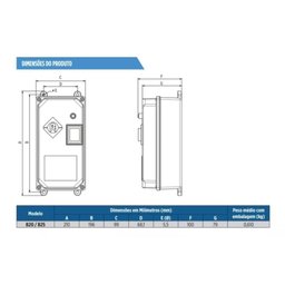 Motobomba Submersa Schneider Sub3-15b3e25 3 Fios 1,5cv 220v - 8