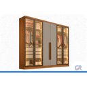 Ver imagem 2 de Guarda Roupa Modulado 6 Ptas 4VD 6g Linea N. Horizonte Fendi