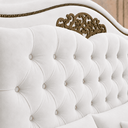 Ver imagem 3 de Cabeceira Greta 160cm Estofada Suede p/ Cama Box Casal Queen Quarto