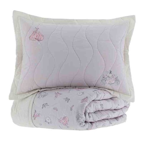Cobreleito 3 Peças Queen Satinée Princesas Kacyumara 007653.4741.u