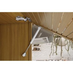 Cozinha Modulada Nesher Princesa 3 Peças (1aéreo+1balcão+1paneleiro) C6p63 Freijo/off White- - 13