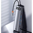 Ver imagem 6 de Adaptador HUB 11 em 1 Conector USB3.0x3, 4k HDMIx2, USB-C PD, SD, TF, Rede RJ45, VGA, 3,5mm Audio