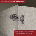 Ver imagem 7 de Cozinha Compacta 100% MDF 5 Peças com Tampo Lora Casa 812