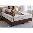 Ver imagem 3 de Cama Box Crc King +Colchão Molas Ensacadas Marselha Hellen 193x203x28