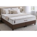 Ver imagem 1 de Cama Box Crc King +Colchão Molas Ensacadas Marselha Hellen 193x203x28