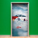 Ver imagem 1 de Adesivo Para Porta Caça Americano- 83X210Cm