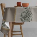 Ver imagem 1 de Toalha Mesa Plástica Térmica Grega 6 e 8 Lugares 2,20