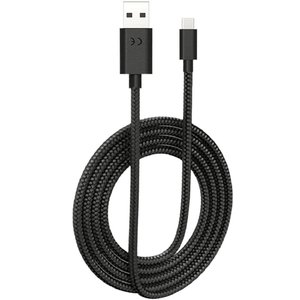 Cabo Flexível Usb Fibra Tecido para Samsung S22