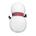 Ver imagem 1 de Almofada Natalina Boneco de Neve Floc com Bordado e Cachecol 30x46cm Natal