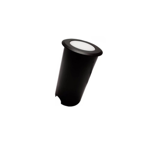 Balizador Mini Preto Led 0,85w 2700k Branco Quente Ip67 Opus