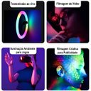 Ver imagem 4 de Anel de Luz Ring Light Rgb com Tripé Ajustável de 1,6m