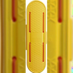 Estojo Porta Escovas de Dente Creme Dental Portátil Amarelo Crippa Mala Viagem Bolsa - 5