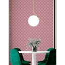 Ver imagem 1 de Papel de Parede Ladrilho Rosa-60x300cm