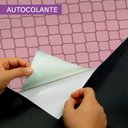 Ver imagem 3 de Papel de Parede Ladrilho Rosa-60x300cm