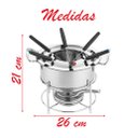 Ver imagem 2 de Conjunto Para Fondue 11 Peças Inox
