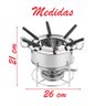 Conjunto Para Fondue 11 Peças Inox - 2