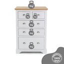 Ver mais imagens de Cômoda para Quarto 5 Gavetas Toledo Branco