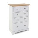 Ver imagem 2 de Cômoda para Quarto 5 Gavetas Toledo Branco