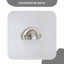 Ver imagem 5 de Cômoda para Quarto 5 Gavetas Toledo Branco