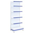 Ver imagem 2 de Ponta de Gôndola Podium NEW PLUS 2,0m com Base e 5 Bandejas Azul