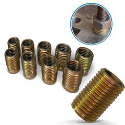 Rosca Postiça Bucha Roscada - M1/4 - M10x1,5 - 10 Pçs - 1