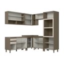 Ver imagem 5 de Cozinha Modulada Completa 07 Peças 100% MDF com Torre Quente Connect