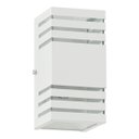 Ver imagem 5 de Arandela 2 Focos Efeito 6 Frisos Alumínio Interna e Externa Branca St2754