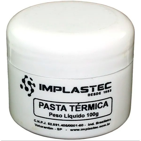 Pasta Térmica Implastec Pote 100g Dissipador Processador