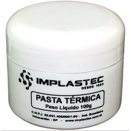 Pasta Térmica Implastec Pote 100g Dissipador Processador - 1
