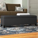 Ver imagem 2 de Recamier Bau Julia 1,20m Suede Rosa Bebe - Inova Decor