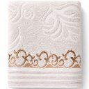 Ver imagem 1 de Toalha de Rosto Ornare 100% Algodão 50x80cm 420g/m² Bene Casa Duna Cinzenta