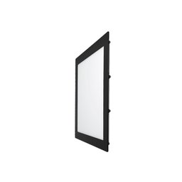 Plafon Led Embutir Quadrado Preto 18w 22,5cm Yamamura - 5