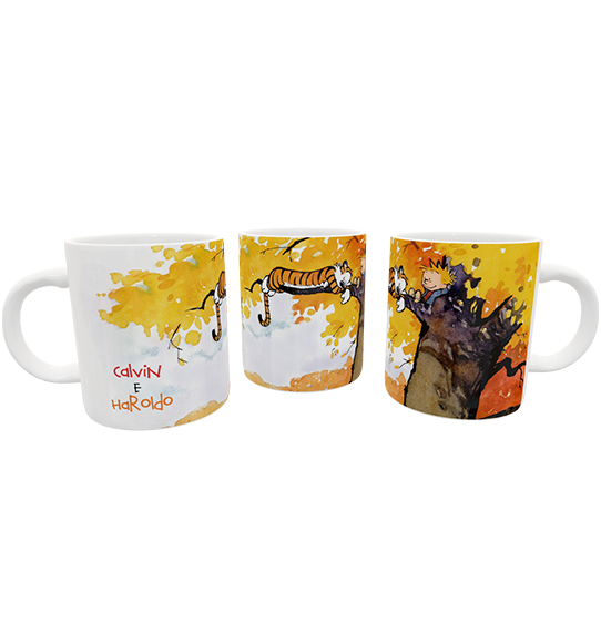 Caneca - Calvin e Haroldo - Branca - 4