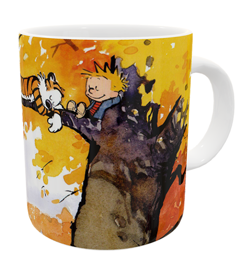 Caneca - Calvin e Haroldo - Branca - 3